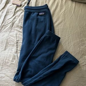 NWT Patagonia Blue Fleece sweatpants